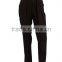 black lady elastic waistband pants & trousers ladies silk pants suit cheap garments