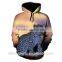 Custom Sublimation Fleece Hoodie Sweatshirt