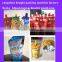 apple juice concentrate standiing up pouch filling and capping small size packing machine