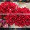 Cheap price silk flower red hydrangea