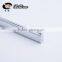 Metal shop fitting hooks Iron glass brackets square metal brackets with ball