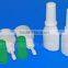 squeeze plastic bottle with child proof cap,spray throat bottle with nozzle, small spray medicine powder bottle