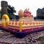 inflatable birthday cake outdoor playground for commercial use