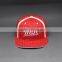 3D EMBROIDERY 100%COTTON BASEBALL CAP WITH PRINTING