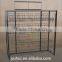 free standing textiles display rack