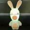 On Sale soft pvc rubber flashing zoo animal toys for kids