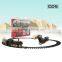 Battery operated assemble tracking train toy with light and music