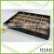 Wooden Brown Velvet Pendants Display 20 Slots Tray Wholesale