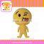 Custom Emoji funny dog toy with body