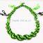 custom spiral 550 paracord hunting duck call lanyard neon green and black