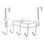 Best selling non-screws Chrome Plated metal over the door hook