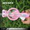 plastic dynamo hand press portable mini fan for kids