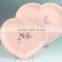 2015 new products cheap ceramic decal heated dinner plates, unique shape dinner plate, cheap bulk dinner plates