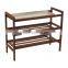 China factory cheap pine wood standing shoe rack Homemade Solid wooden Design Shoe Racks