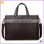 Fashion cow leather handbags cheap wholesale briefcase bags for mens