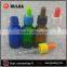 frosted matte round 10ml amber glass bottle empty