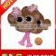 Sponge racket cat shape sponge toy