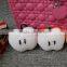 Wholesale price Soft Colorful Sheep Fur Keychain Chain Pendant Cute Fur Bag Ring