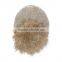 High quality wool cable knit beanie hat pom pom custom fur hats