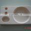 custom PS blister flocking tray