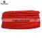 Red Cloth Covered Round Electrical Cord Vintage Fabric Braid Wire
