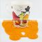 Cute Silicone Coaster Cartoon Tiger Placemat The Silicone Cartoon Bear Eat Mat Antiskid Heat-Resistant Cupmat Pad