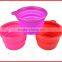Pet feeding bowl silicone pet bowl