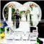 2016 Beautiful Glass Crystal Picture Frames for Wedding Souvenir