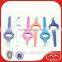 Carbon steel eyebrow tweezer with Silicon Wrapped Handle made in China
