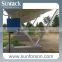 newest design solar carport with aluminum frame