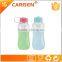 Food grade 250ml outdoor portable plastic water bottle