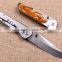 OEM Outdoor 440 blade material Camping Hunting Rescue Pocket Knife