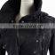 Punk Rave Scorpion Womens Coat Long Jacket Black Goth Steampunk Hooded Trench
