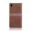 For Sony Xperia Z5 Z4 Ultra C4 Litchi skin Wallet Card leather case cover stand holder case