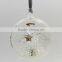 New creative design hot sell Hanging Glass Ball crystal candle holder