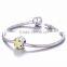 new products 925 sterling silver jewelry bracelet with charms