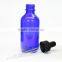 30ml cobalt blue glass dropper bottles