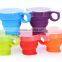 Retractable Folding Cup Telescopic Collapsible Cups Travel Silicone Mug