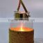 Small Votive Glass & Steel Tea light holder for Home decoration ca012