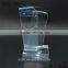 2016 modern design handmade clear acrylic trophy