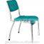 leather office chair reception no arm stackable chair AH-20
