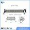Amber and white Led light bar 10-30V waterproof offroad car LED light bar, double row led light bar