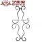 cast leaves staircase wrought iron component design