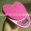 2016 3kg Heart Shape 3kg Digital Kitchen Scales