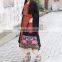 vintage canvas shoulder bag embroide ladies handbags vietnam wrinkle bags little girl handbags from China factory
