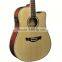 China musical instrument 41" Inlay rattan acoustic electric guitar