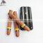 Guangzhou Caben Top Supplier Of Black Real Carbon Fiber Gloss Finish Cigar Travel Case 3 Tube cigar box With Facy box