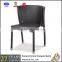 White PE rattan chair outdoor furniture