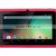 Cheap quadcore tablet pc 800*480 7inch allwinner a33 tablet pc