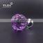 Pumpkin Shape Hardware Pink Color Chrome Plate Glass Cabinet Pulls